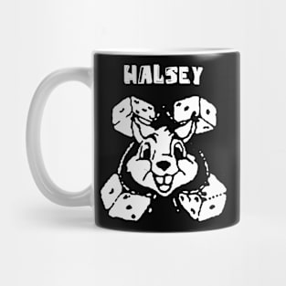 halsey dice bunny Mug